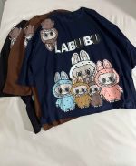 تیشرت باکسی لبوبوها(3277) - Image 4