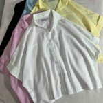 شومیز پانچ لینن اسلپ م(3284)