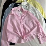 شومیز گره ثابت لینن اسلپ روکو(3287)