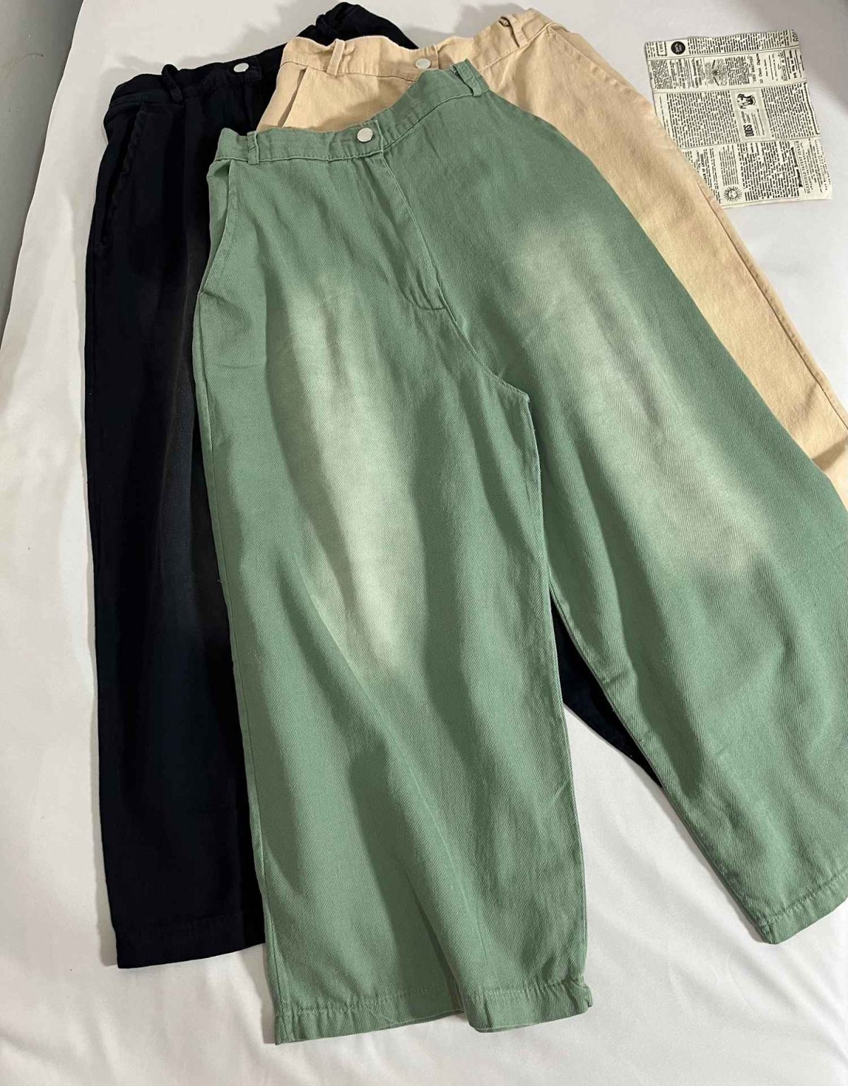 شلوار قد 90 کتان سنگشور(3291) - Image 2