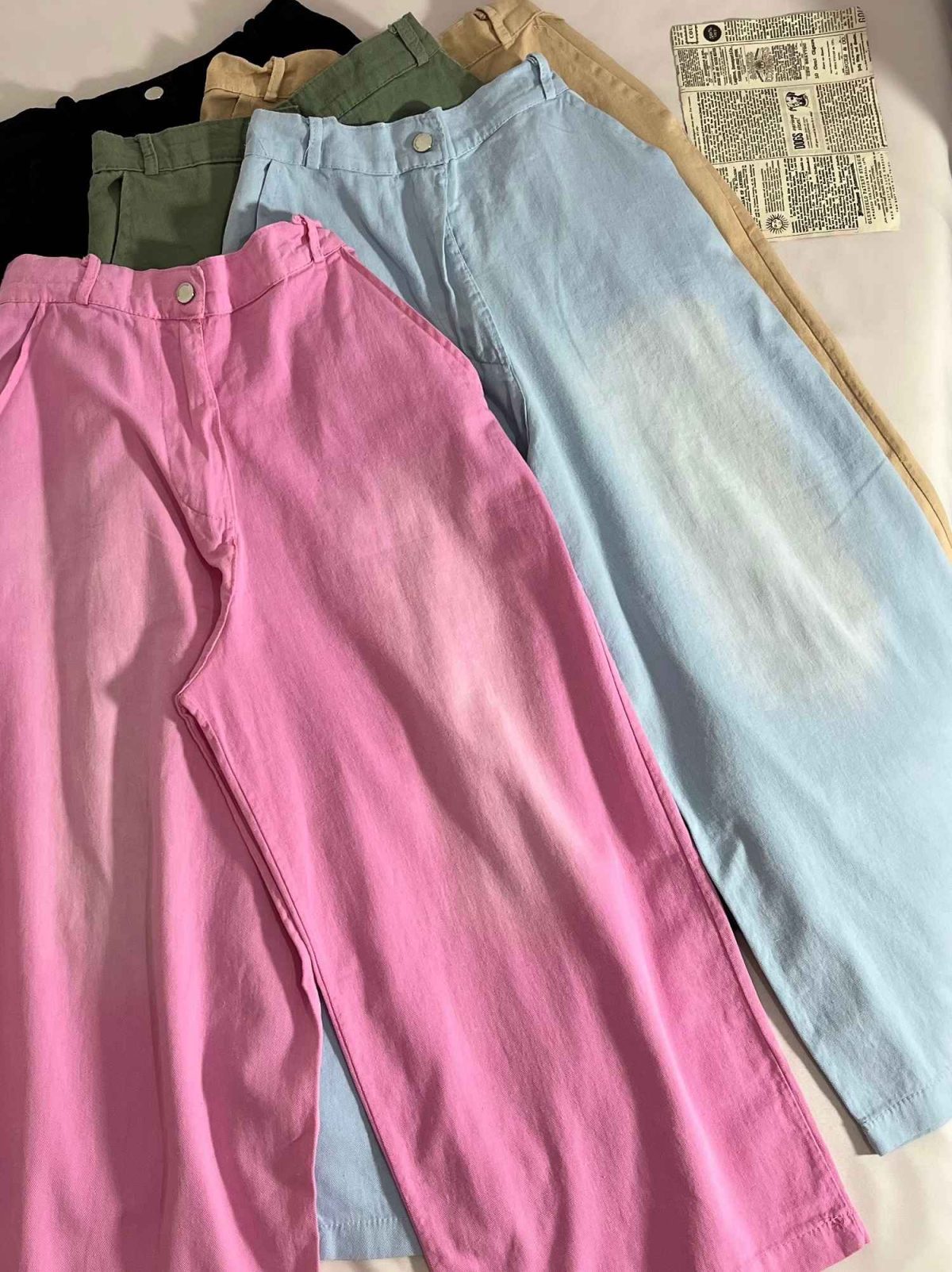 شلوار قد 90 کتان سنگشور(3291) - Image 4