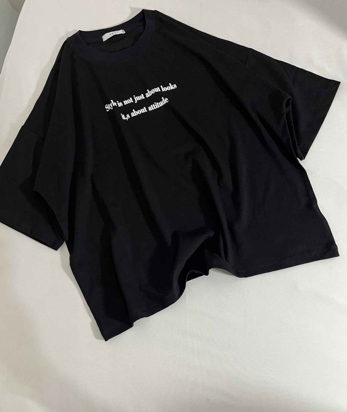 تیشرت style باکسی پنبه(3294) - Image 8