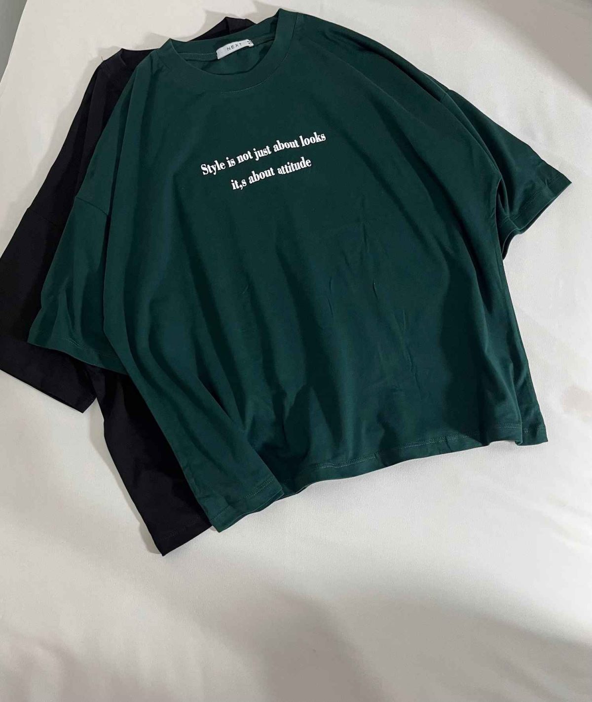 تیشرت style باکسی پنبه(3294) - Image 7