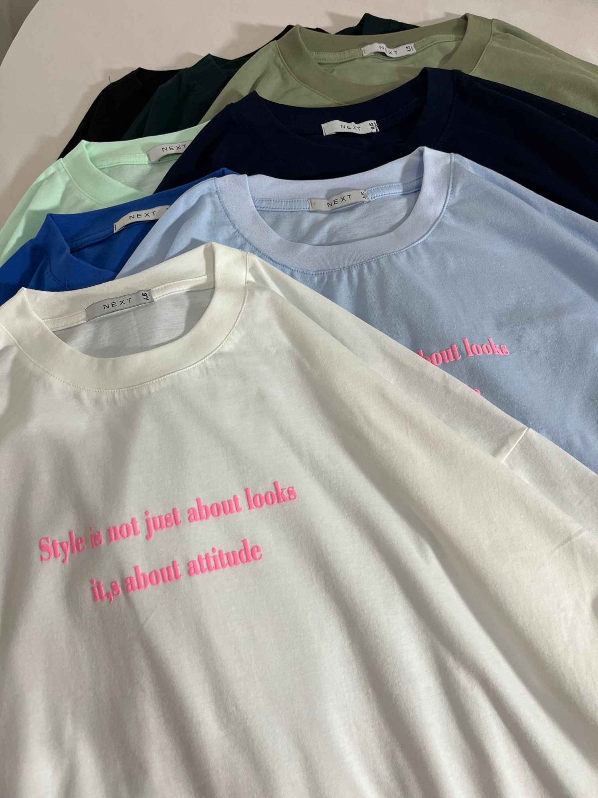 تیشرت style باکسی پنبه(3294) - Image 9