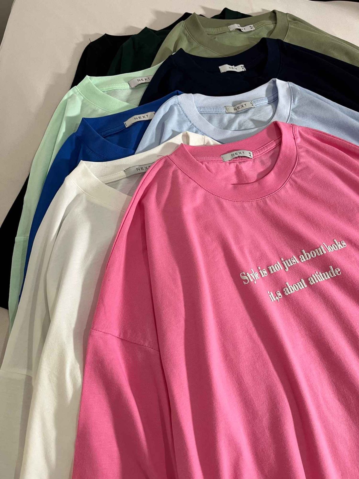 تیشرت style باکسی پنبه(3294) - Image 10