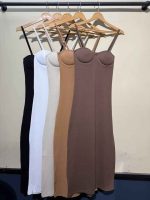 پیراهن ماکسی بلند کاپدار(3295) - Image 5
