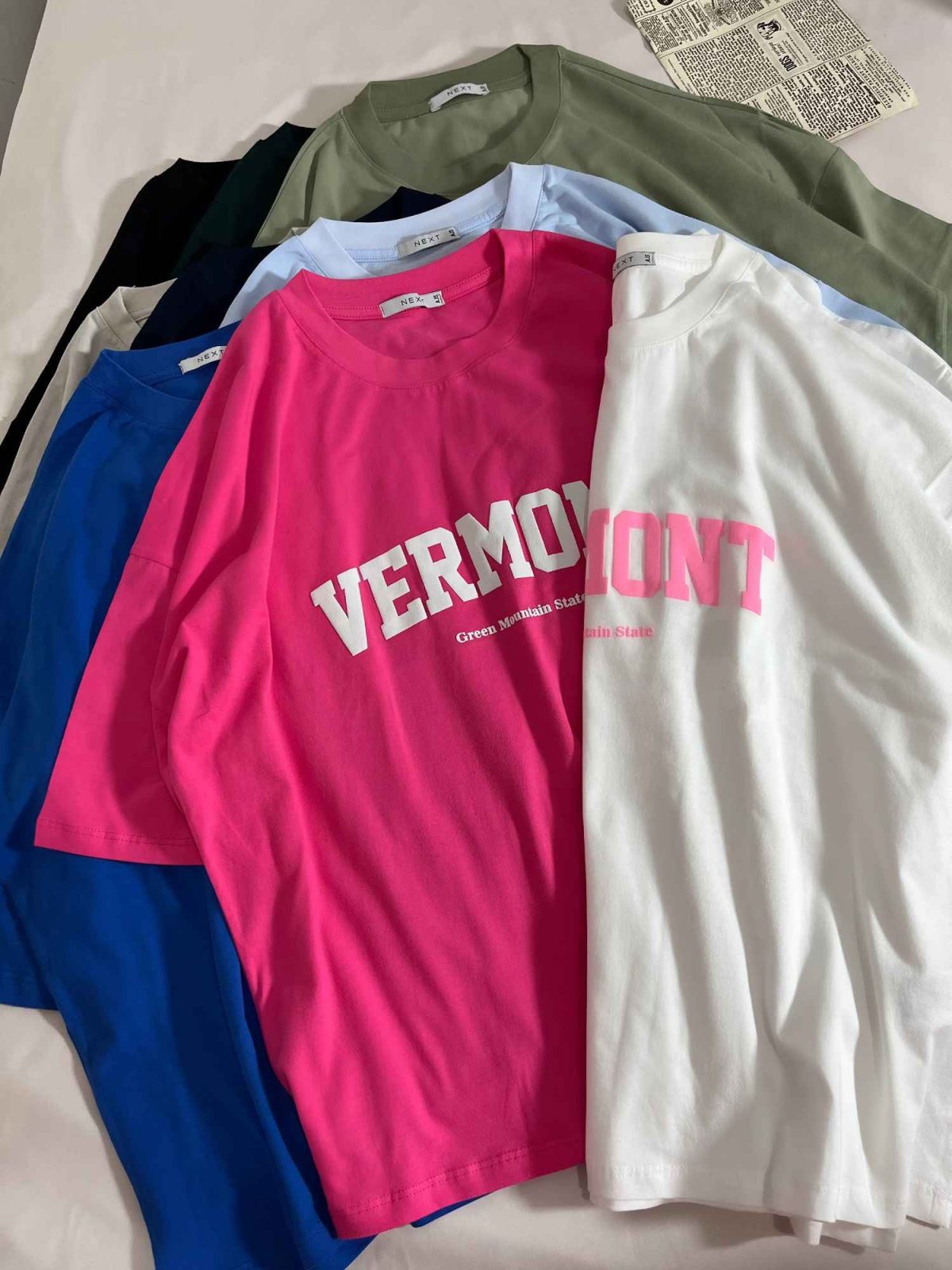 تیشرت vermont باکسی پنبه(3301) - Image 2