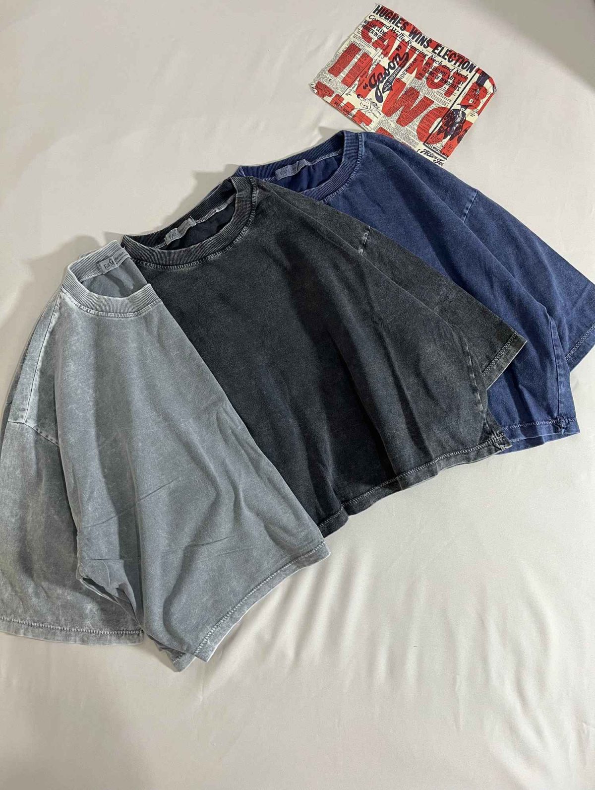 تیشرت کراپ سنگشور پنبه(3308) - Image 2