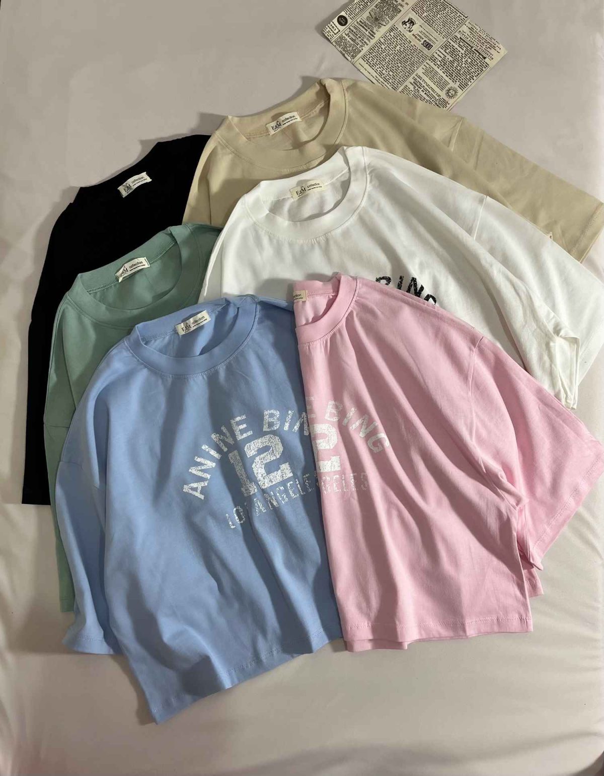 تیشرت کراپ 12 پنبه(3307) - Image 2