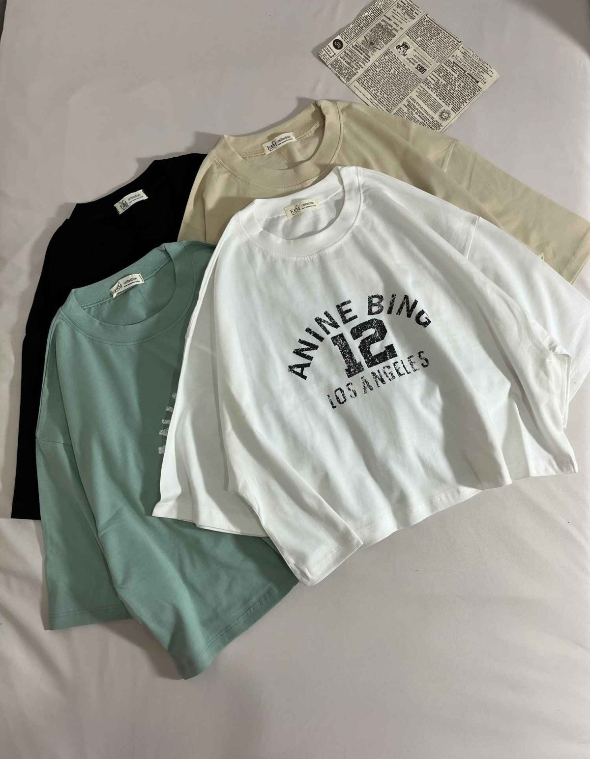 تیشرت کراپ 12 پنبه(3307) - Image 3