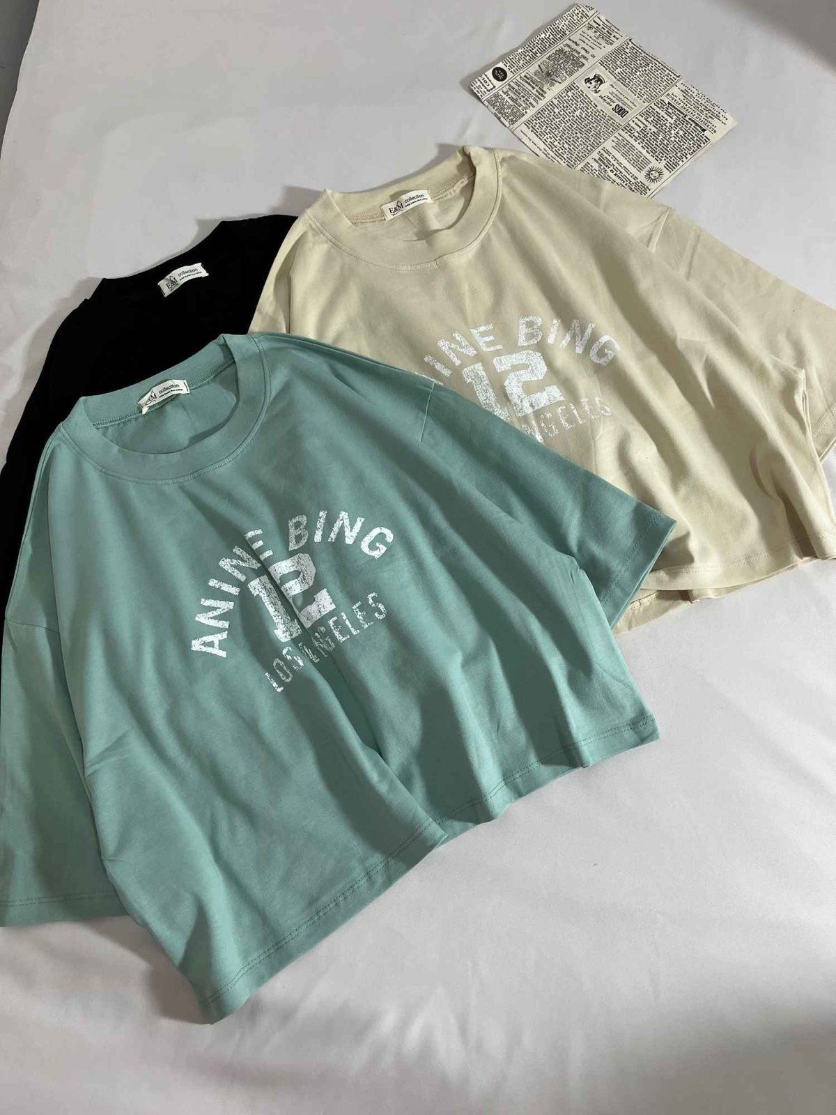 تیشرت کراپ 12 پنبه(3307) - Image 4