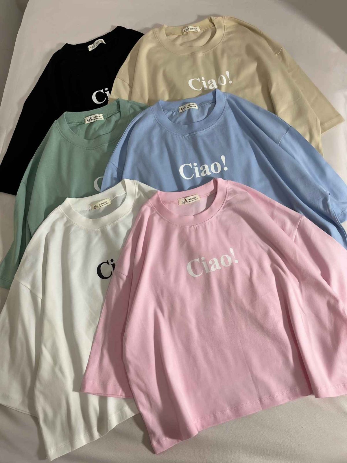 تیشرت کراپ ciao پنبه(3310) - Image 1