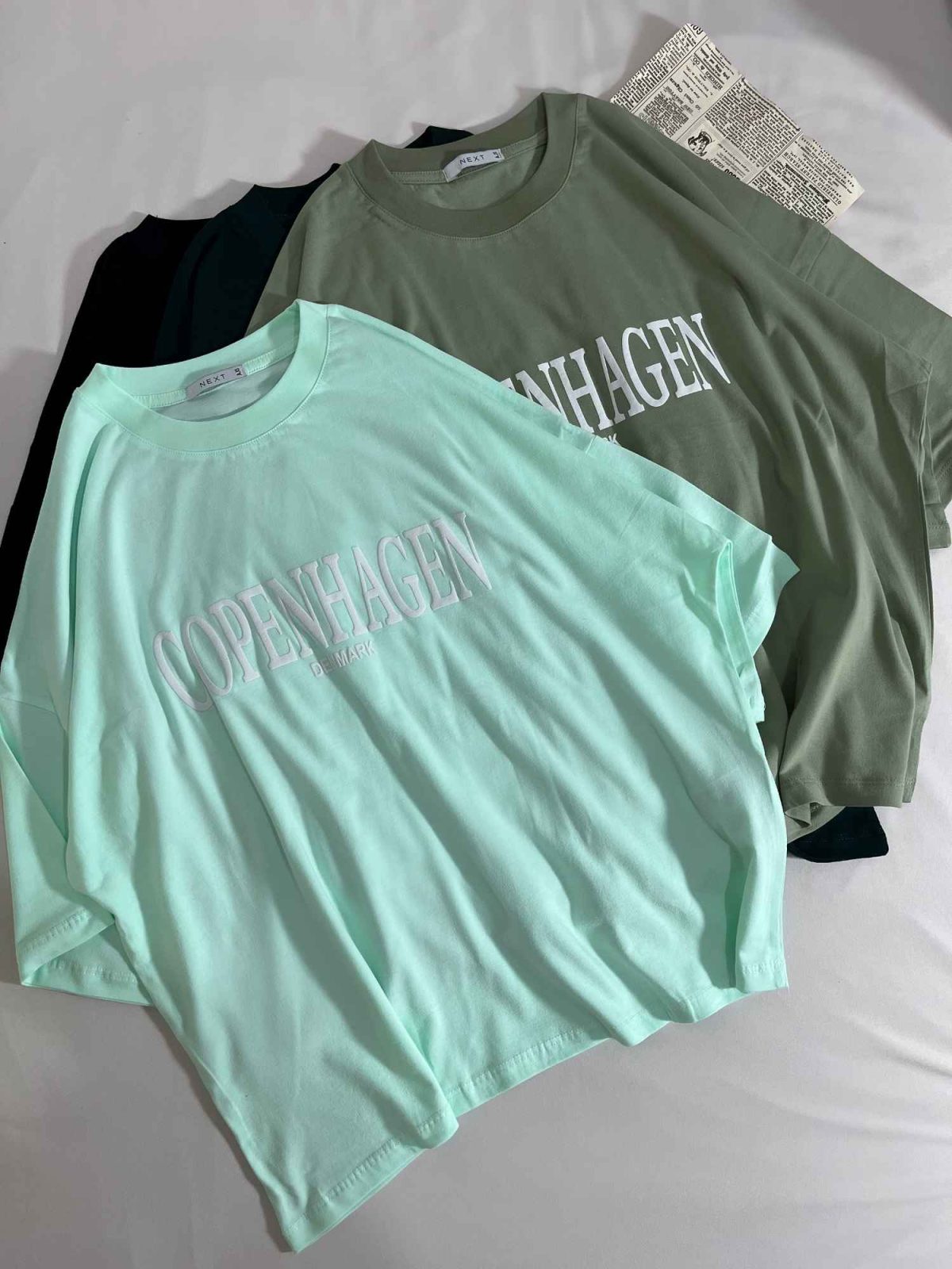 تیشرت copenhagen باکسی پنبه(3313) - Image 3