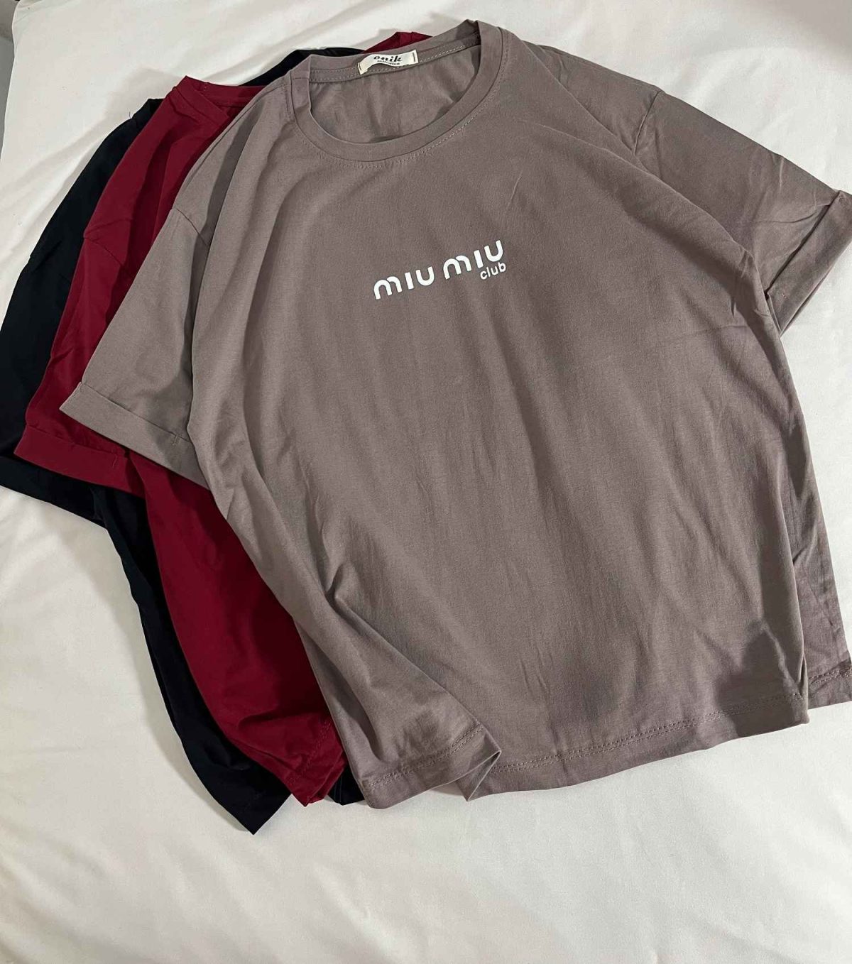 تیشرت miu miu پنبه(3323) - Image 6