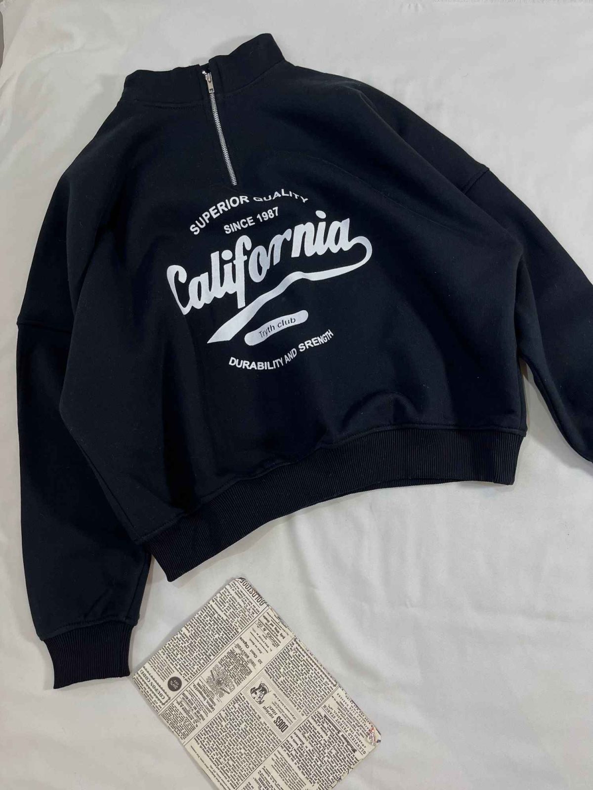 دورس نیم زیپ california سه نخ داخل کرک(3334) - Image 6