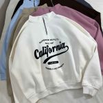 دورس نیم زیپ california سه نخ داخل کرک(3334)