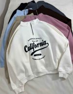 دورس نیم زیپ california سه نخ داخل کرک(3334)