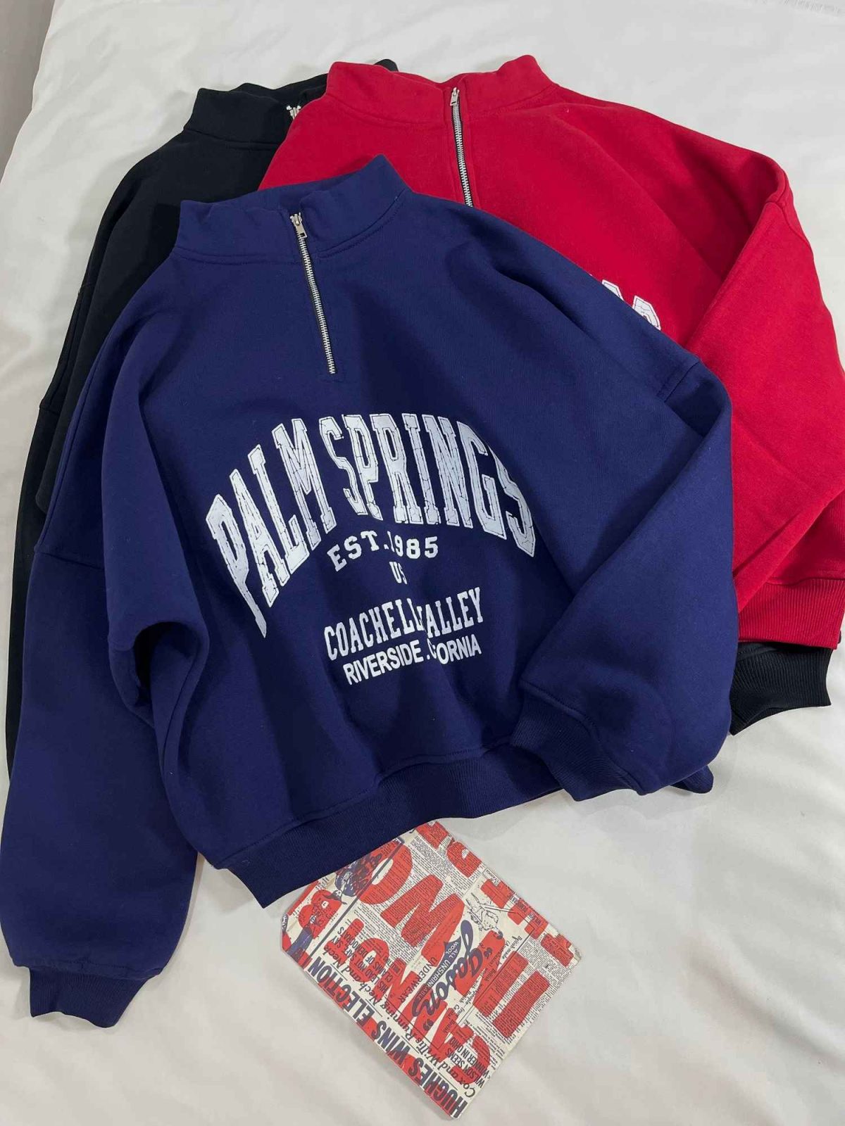 دورس نیم زیپ PALM سه نخ داخل کرک(3333) - Image 5