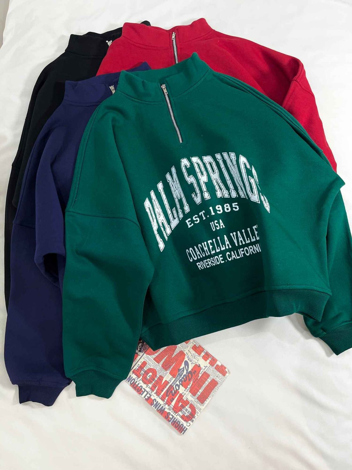 دورس نیم زیپ PALM سه نخ داخل کرک(3333) - Image 4