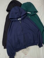 سویشرت بیسیک دورس سه نخ داخل کرک(3337) - Image 3