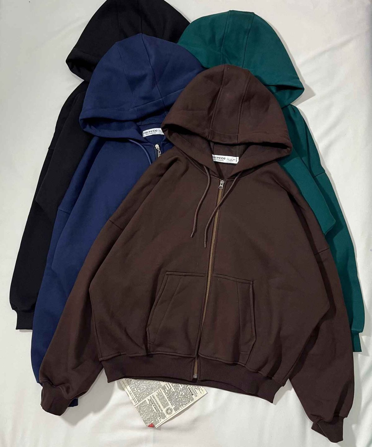 سویشرت بیسیک دورس سه نخ داخل کرک(3337) - Image 2