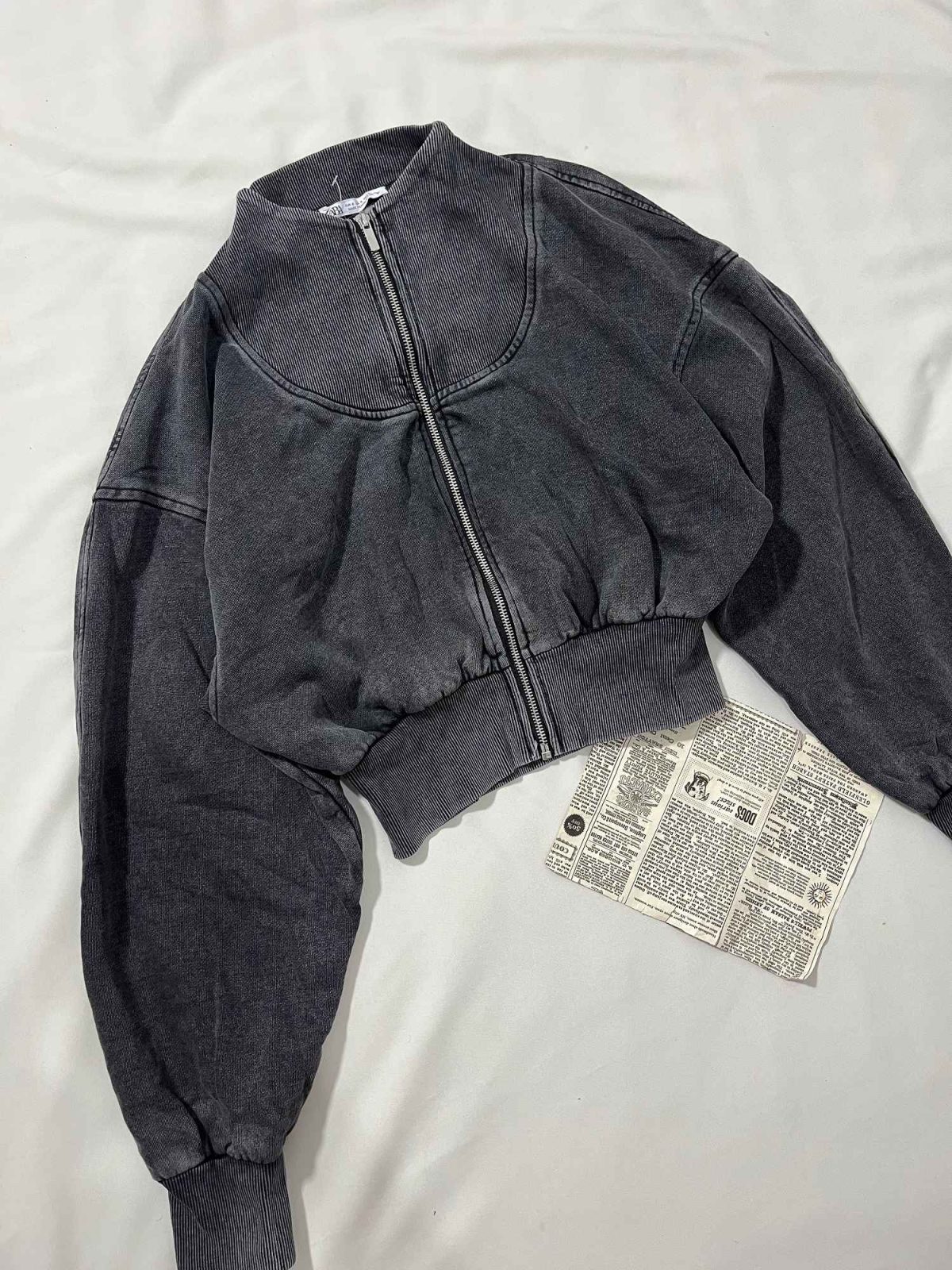 بامبر سنگشور کراپ زارا اورجینال سه نخ داخل کرک(3343) - Image 3