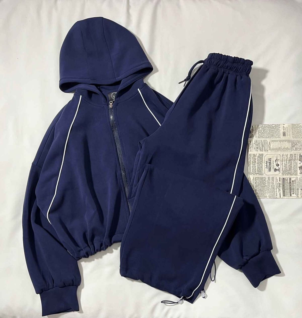 ست سویشرت و شلوار مغزی دوزی اویشو(3355) - Image 2