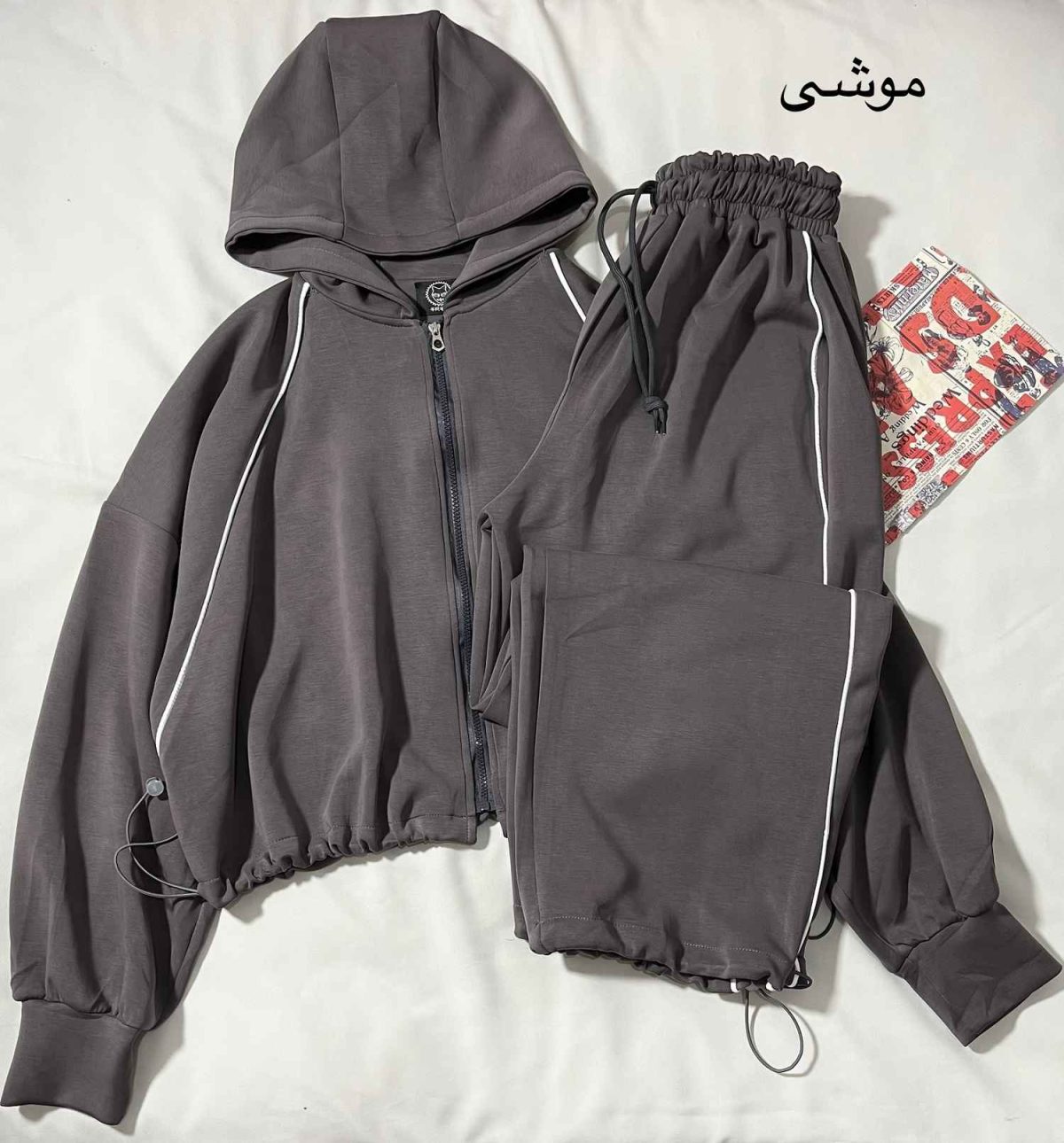 ست سویشرت و شلوار مغزی دوزی اویشو(3355) - Image 6