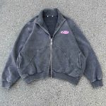 سویشرت سنگشور دبل زیپ زارا اورجینال سه نخ داخل کرک وارداتی(3361)