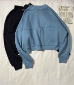 سویشرت ساده دورس سه نخ داخل کرک(3364) - Image 8