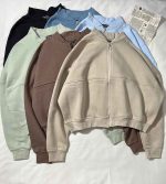 سویشرت ساده دورس سه نخ داخل کرک(3364) - Image 5