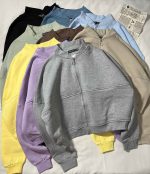 سویشرت ساده دورس سه نخ داخل کرک(3364) - Image 2