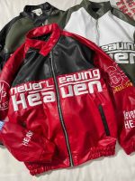 جکت ریسینگ چرم گلدوزی شده آستردار(3369) - Image 6