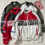 جکت ریسینگ چرم گلدوزی شده آستردار(3369)