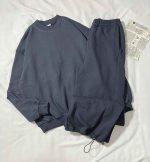 ست دورس وشلوار جاگر بگ سه نخ داخل کرک(3371) - Image 6