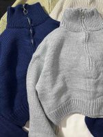 بافت نیم زیپ کراپ(3374) - Image 4