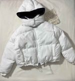 کاپشن پفی باکسی کلاهدار(3376) - Image 3