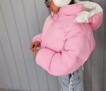 کاپشن پفی باکسی کلاهدار(3376) - Image 7