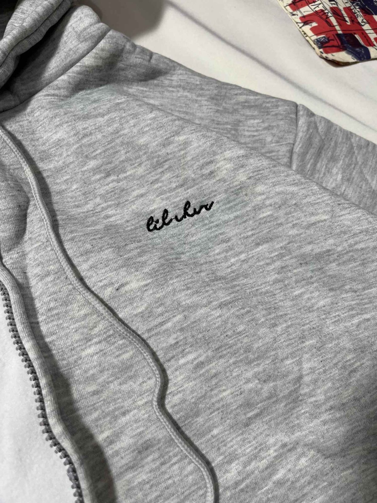 سویشرت طوسی اورجینال وارداتی سه نخ داخل کرک(3386) - Image 4