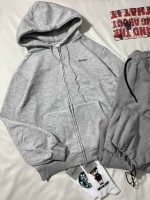 سویشرت طوسی اورجینال وارداتی سه نخ داخل کرک(3386)