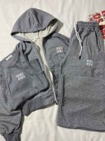 ست سه تیکه بگ جاگرشو کراپ و سویشرت سنگشور دورس سه نخ(3389) - Image 4