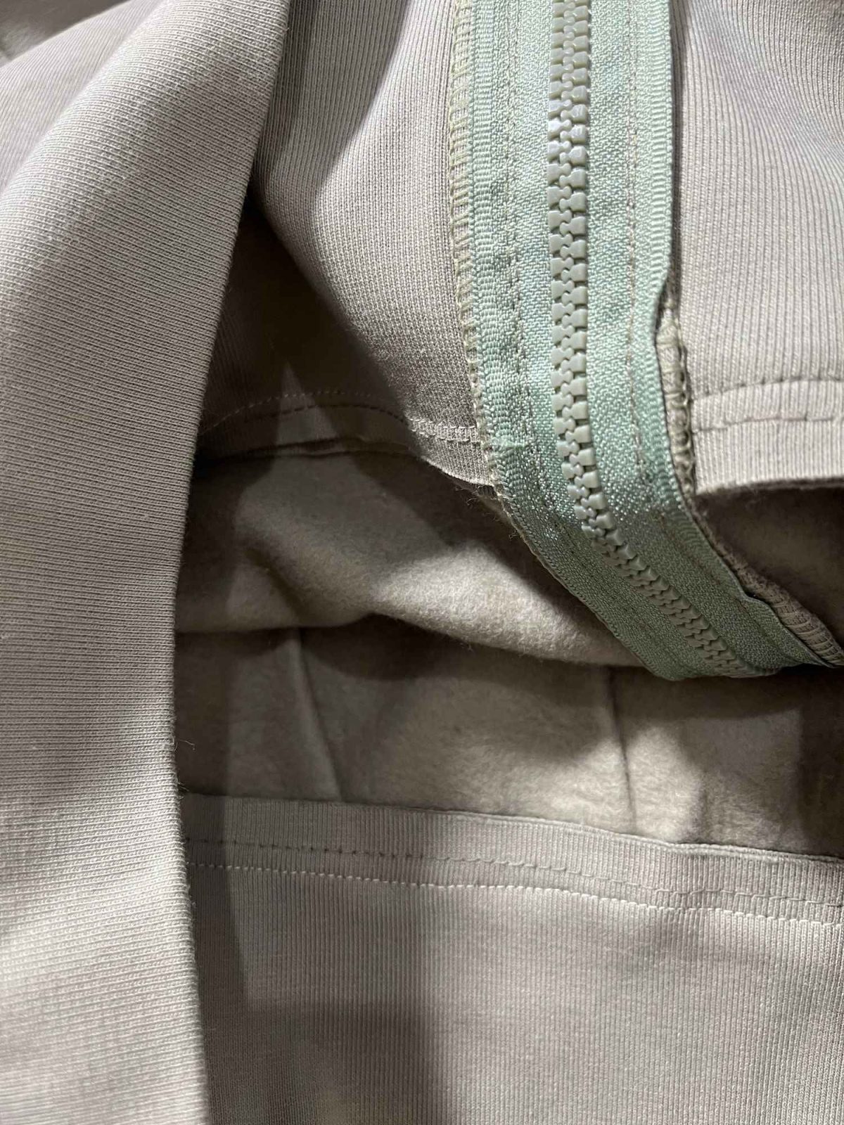 سویشرت کراپ ساده سه نخ داخل کرک(3396) - Image 9