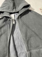 سویشرت وارداتی زارا سنگشور سه نخ داخل کرک موشی و طوسی(3398) - Image 7