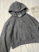 سویشرت وارداتی زارا سنگشور سه نخ داخل کرک ذغالی(3397) - Image 4