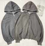 سویشرت وارداتی زارا سنگشور سه نخ داخل کرک موشی و طوسی(3398)