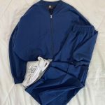 ست سویشرت و شلوار بگ دورس پنبه گلکسی بدون کرک(3350)