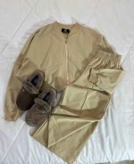 ست سویشرت و شلوار بگ دورس پنبه گلکسی بدون کرک(3350) - Image 6