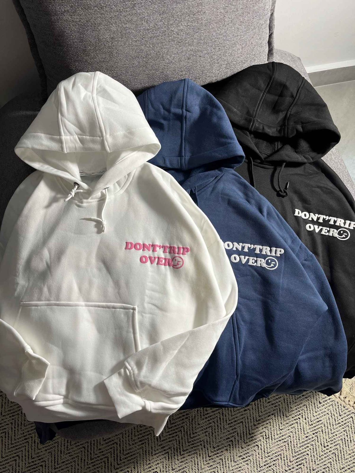 هودی باکسی dont trip پشت چاپ اسپان(3401) - Image 2