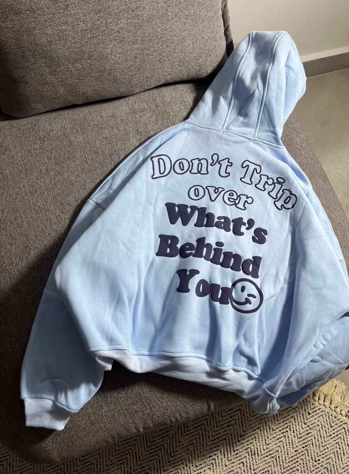 هودی باکسی dont trip پشت چاپ اسپان(3401) - Image 5