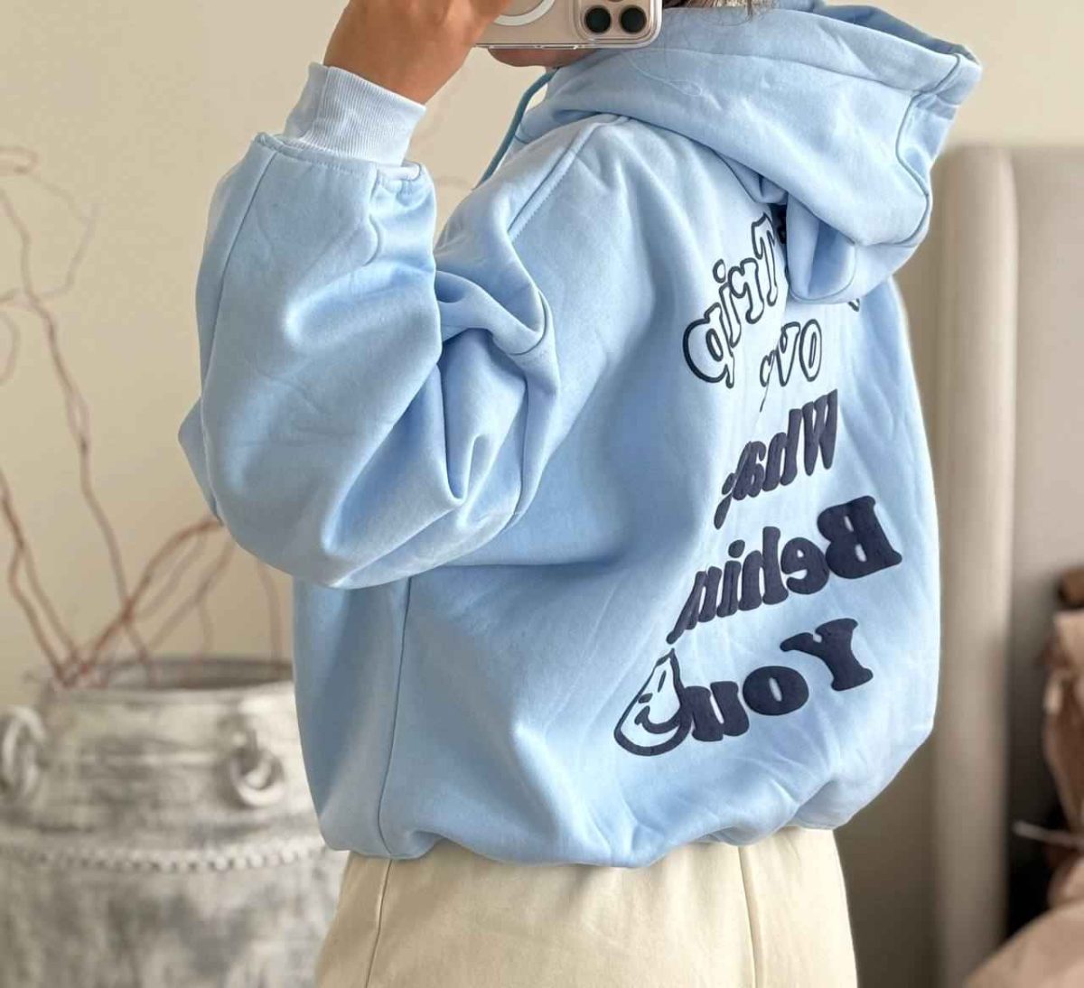 هودی باکسی dont trip پشت چاپ اسپان(3401) - Image 10